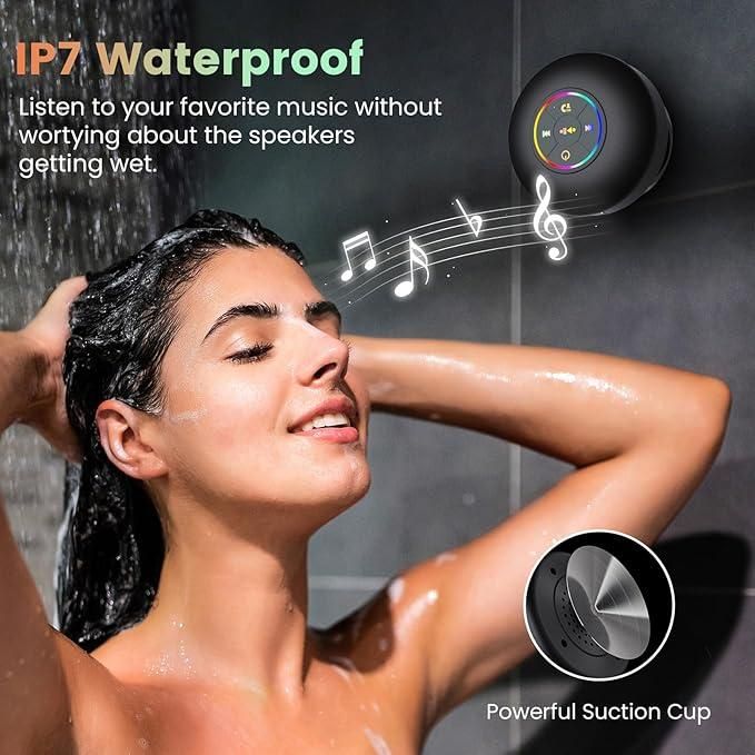 Morningsave™️ Shower Wireless Bluetooth Speaker Waterproof (Black)