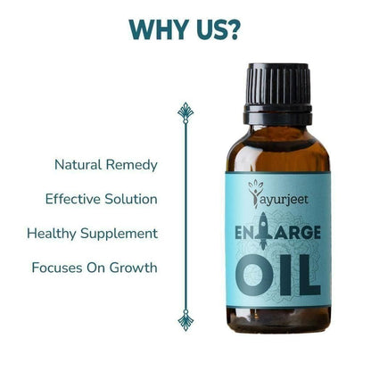 Ayurjeet Enlarge Oil - For a happy & satisfied life