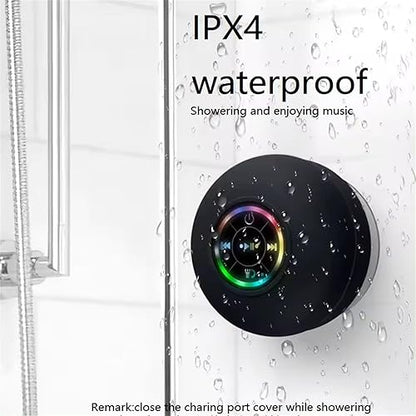 Morningsave™️ Shower Wireless Bluetooth Speaker Waterproof (Black)