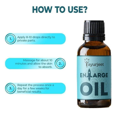 Ayurjeet Enlarge Oil - For a happy & satisfied life