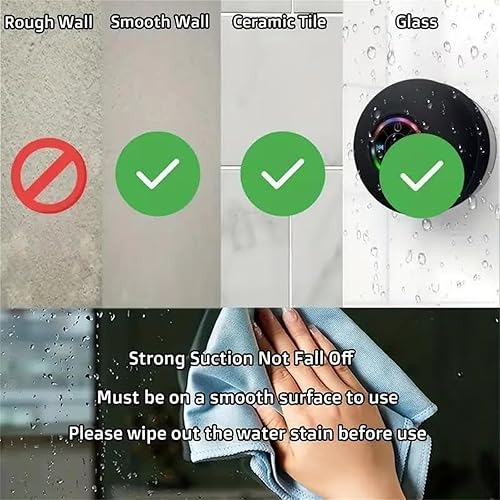 Morningsave™️ Shower Wireless Bluetooth Speaker Waterproof (Black)